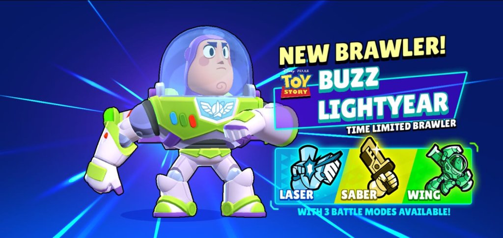 Yeni Brawler Buzz Lightyear